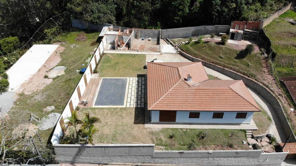 Vista da residência concluída